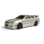 Jiabaile 2.4G RC Drift Car Nissan Skyline GT-R 1/43 Mini 4WD with Gyro – High-Speed Remote Control Car 15km/h
